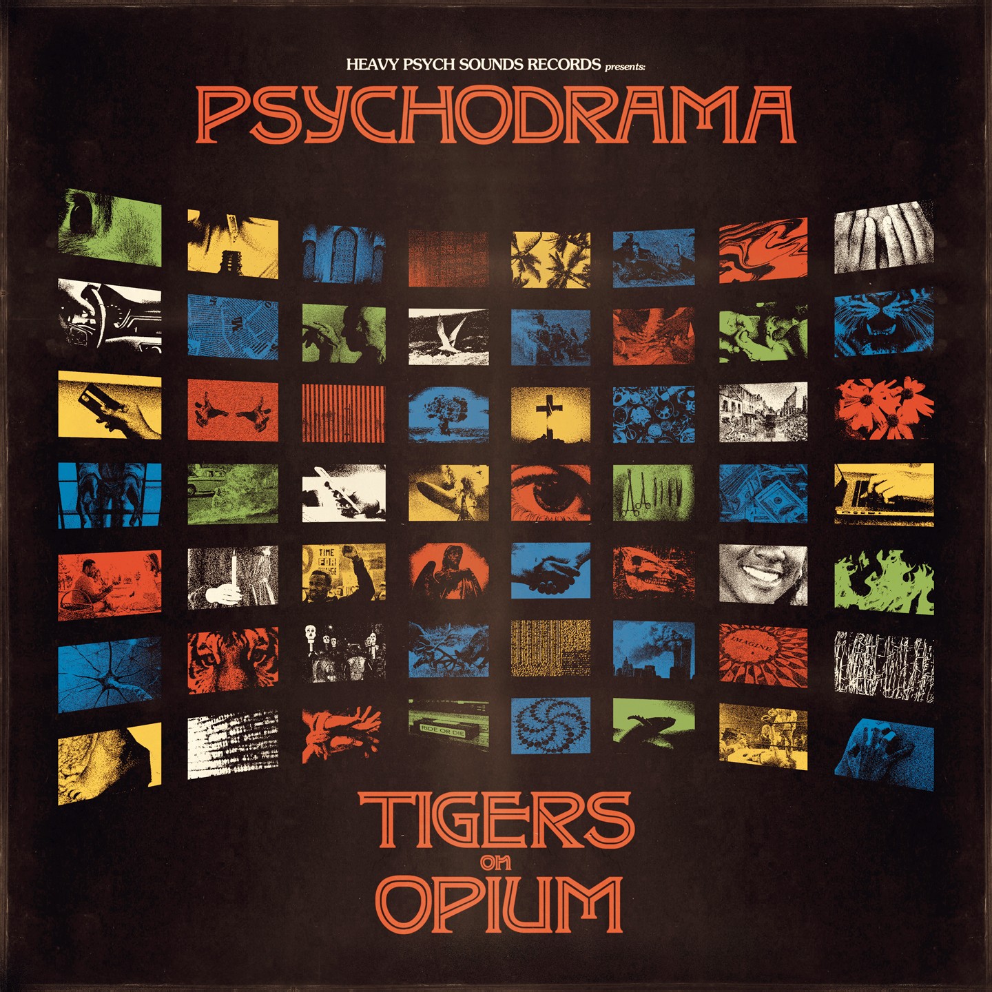 Tigers on Opium Psychodrama (винил) 12 альбомов на цветном виниле (ИМПОРТ из Великобритании)