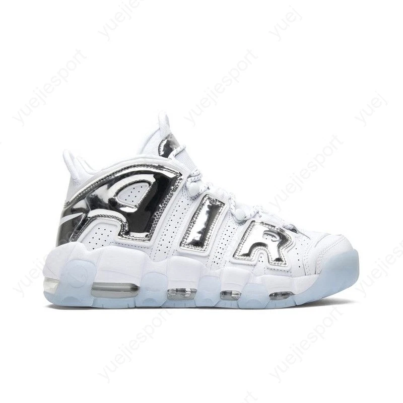 Nike Air More Uptempo White Chrome W for sale | eBay