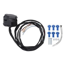  New 7 Pin Trailer Socket Cable 1.5M Wire for Car Trailer Wiring S5469