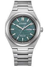 Citizen  Silber Herren Armbanduhr AW0130-85XC