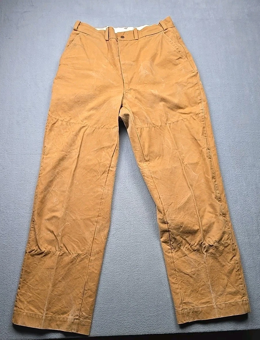 Duxbak Vintage Sport Fishing Pants Sportsmen's Clothes Utica, NY 29x30