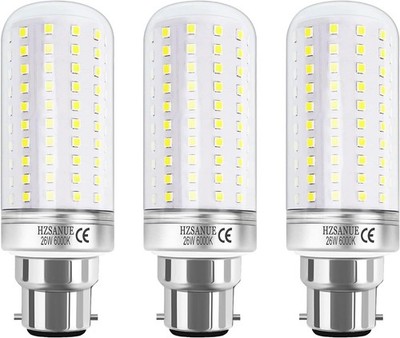 26W LED Light Bulbs, 200W Incandescent Bulbs Equivalent, B22D Bayonet Cap, 3000L
