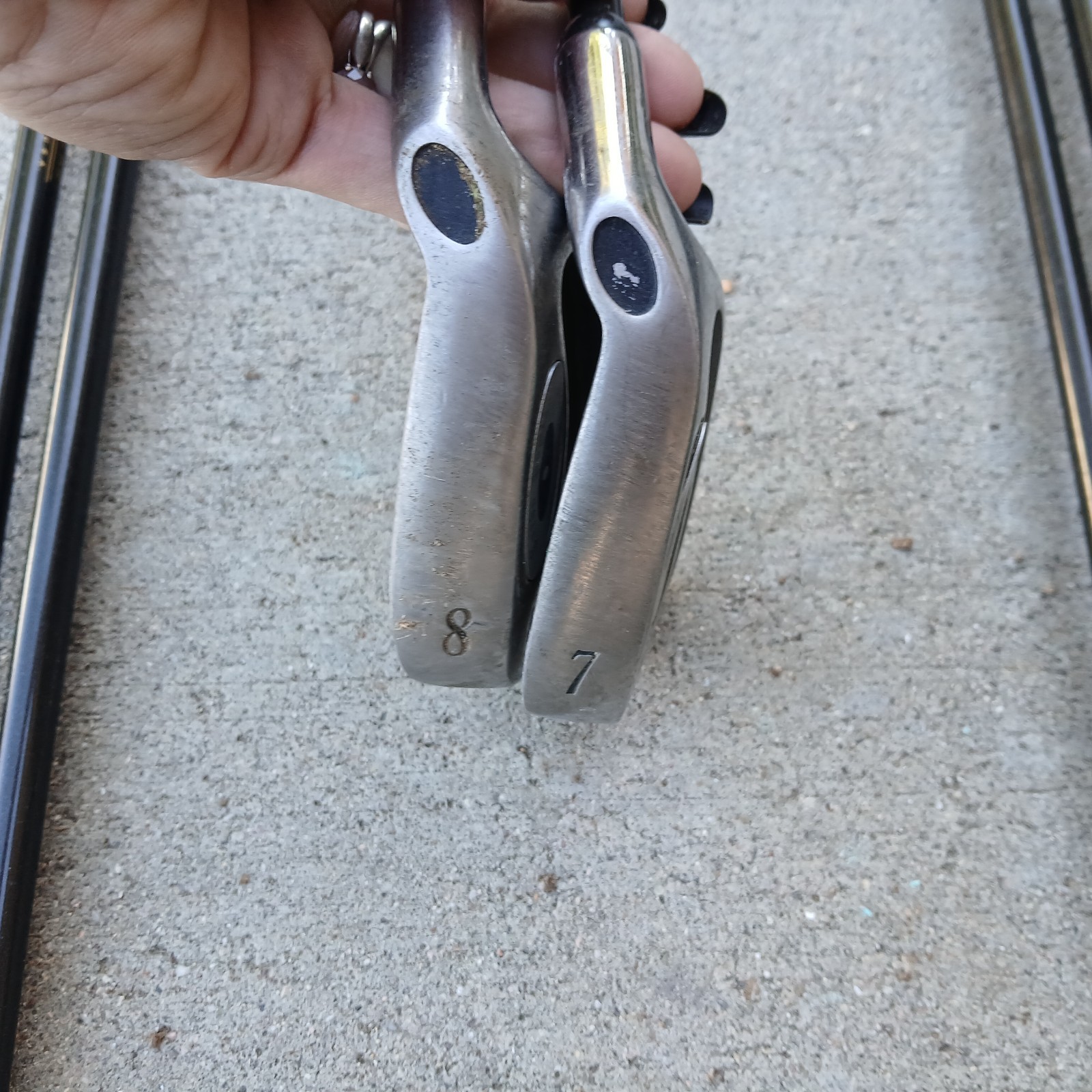 Turbo Power Titan Steel Iron Set Men's RH Regular Flex - 4 5 6 7 8 9 SW