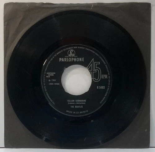 The Beatles Eleanor Rigby Yellow Submarine Parlophone 1966 45