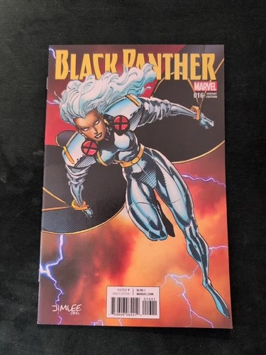 BLACK PANTHER #16 JIM LEE X-MEN VARIANT STORM 1