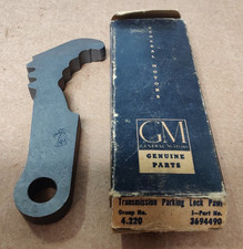 Nos Oem 1950-57 Chevy P.g. Transmission Parking Lock Pawl 3-teeth Gm 3694490 Nos Oem 1950-57 Chevy P.g. Transmission Parking Lock Pawl 3-teeth Gm 3694490