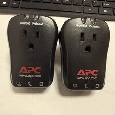 APC SurgeArrest Notebook Surge Protector Model  2 packs 