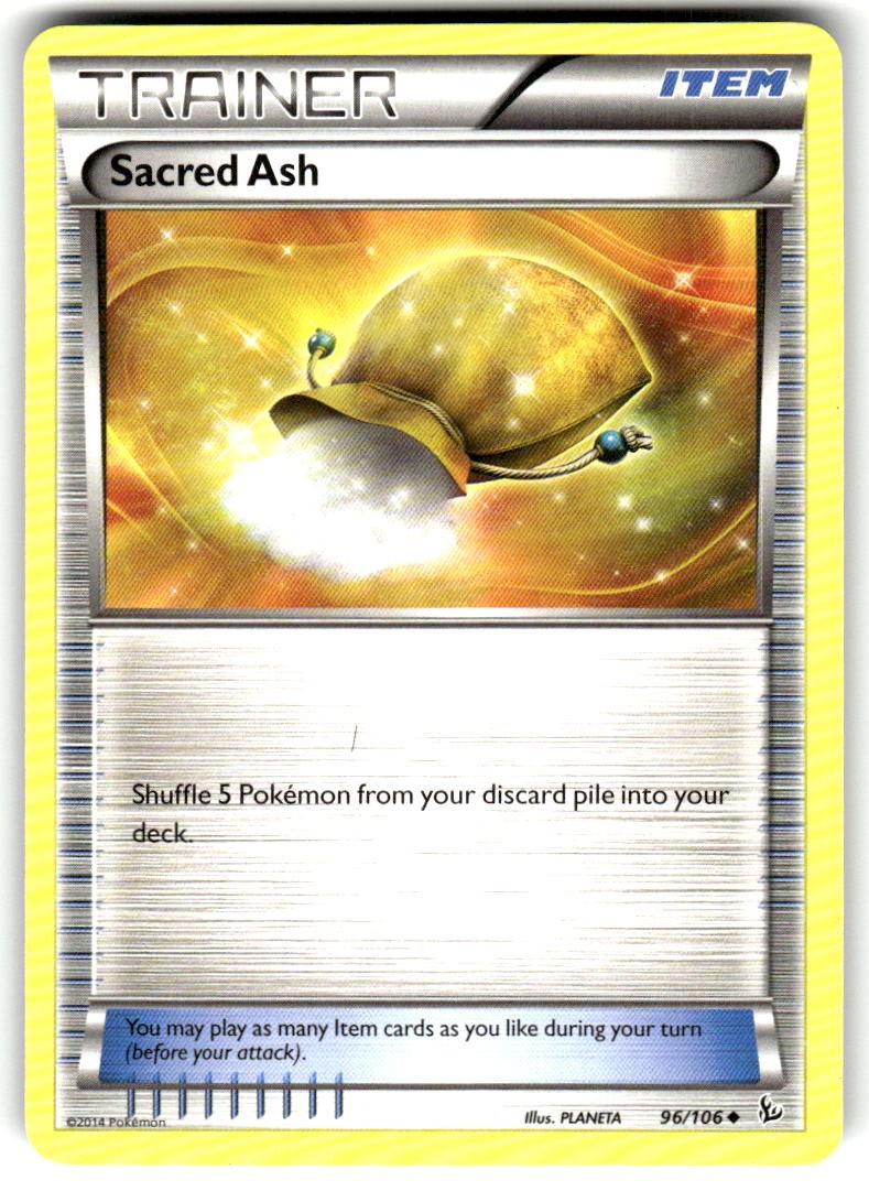 Sacred Ash 96/106 Lightly Played Flashfire