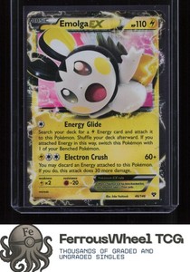 Emolga EX 46/146 XY Base Set Ultra Rare Holo