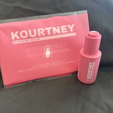 NEW Kourtney Kellar Clear Self Tan Face Drops Hyaluronic Acid Tanning W/ Mitt