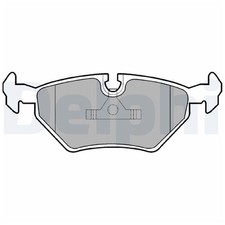 Satz Bremsbeläge Bremsklötze hinten für BMW 3-er E30 E36 E46 5-er E34 | 24317