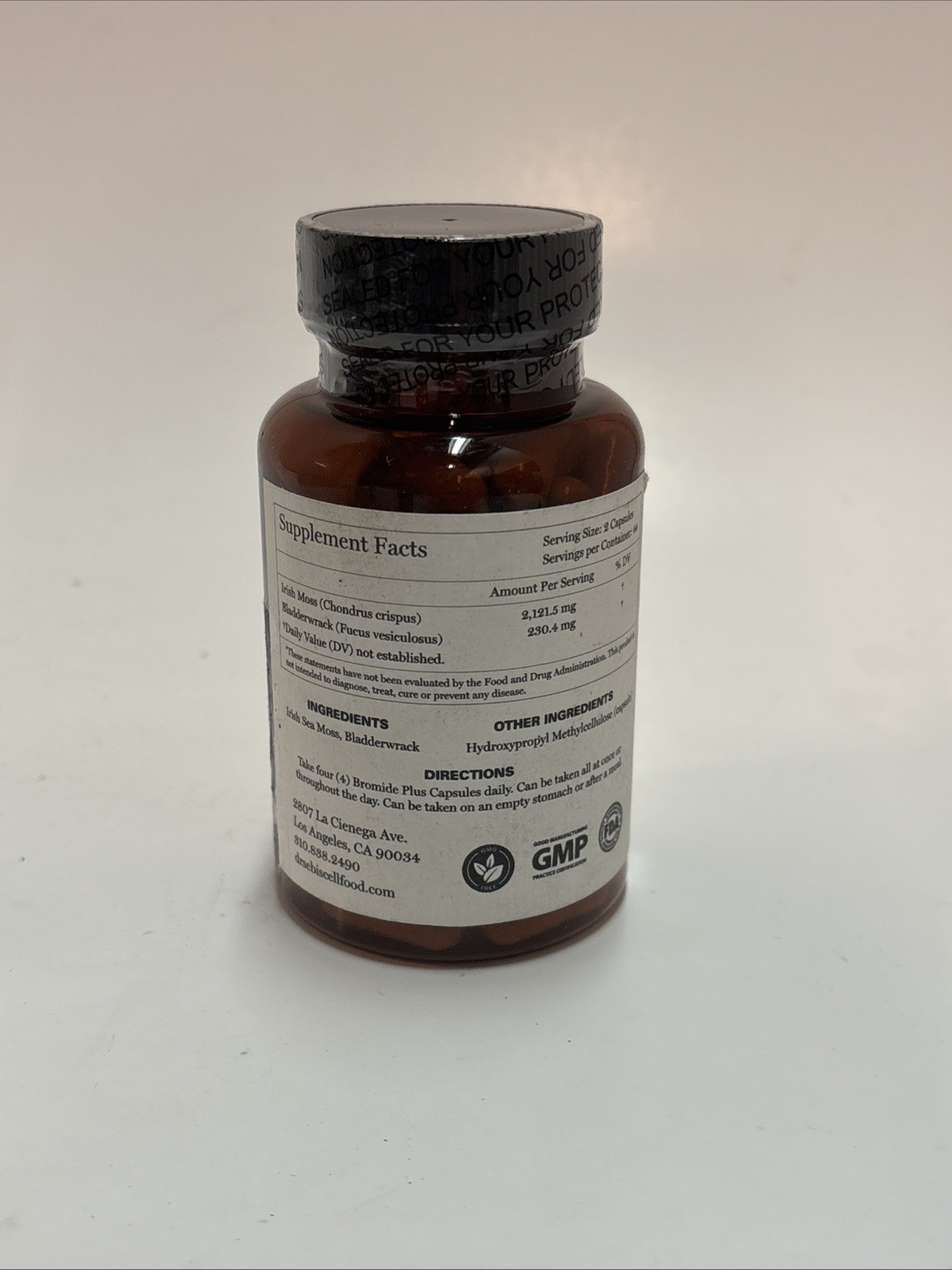 2x Dr Sebi’s Cell Food Immunity Boost Bromide Plus Capsules 90 Count Exp 10/2027