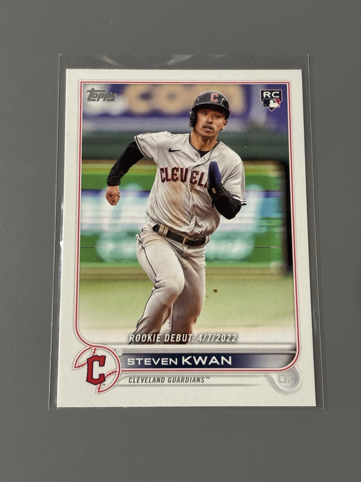 2022 Topps Update - Steven Kwan - Rookie Debut - RC - #US54 - Guardians