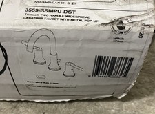 Delta Trinsic 3559-SSMPU-DST Bathroom Faucet, Stainless