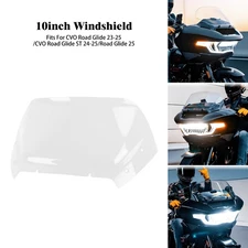 10inch Wave Windshield Windscreen Clear Fit For Harley Road Glide FLTRX 2024-UP