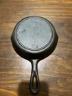Lodge 3 Notch Number 3 Cast Iron Skillet, Restored and Seasoned