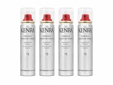Kenra Perfect Medium Spray 13 Medium Hold Hairspray 1.5 oz Pack of 4 NEW