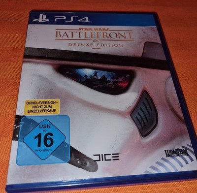 Playstation 4 PS4 Star Wars Battlefront Deluxe Edition Fsk-16 Gut Bundleversion 