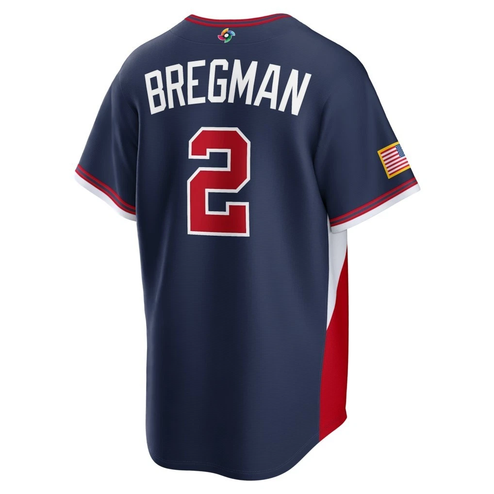 Men's USA Baseball Navy 2026 World Baseball Classic Jersey All Player