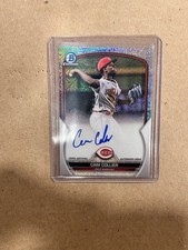 2023 Bowman Chrome Prospect Mega Box Mojo Autograph Cam Collier #BMA-CCR Reds