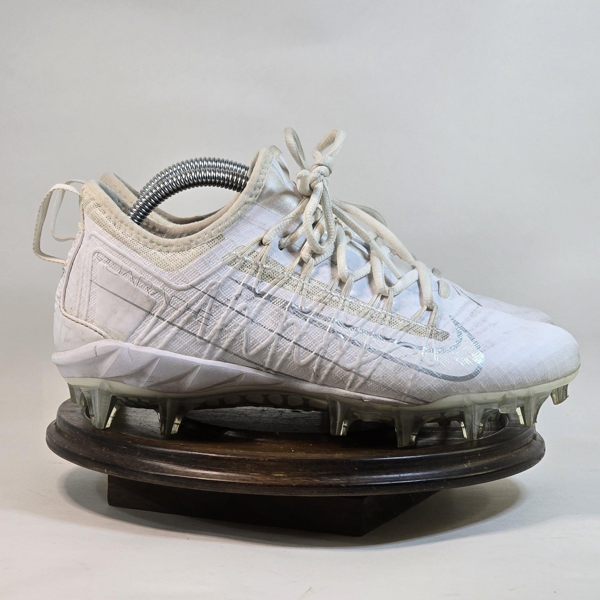 Nike Alpha Huarache Elite Shoes Mens Size White Lacrosse