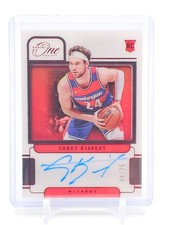 COREY KISPERT 2021-22 ONE AND ONE ROOKIE AUTO RED /25 #RA-CKS WIZARDS Q5194