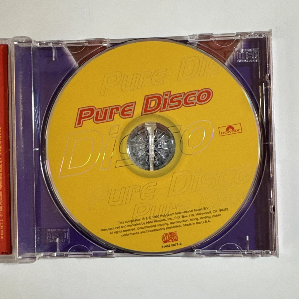 Various Artists Pure Disco CD VG++/VG+ - Image 3 of 4