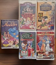New Sealed Children's Disney VHS Movies Lot Of 5