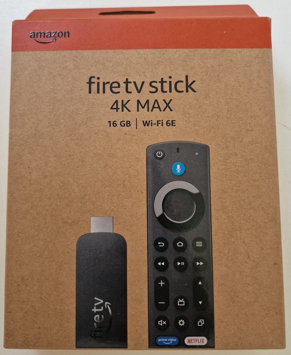 Amazon Fire TV Stick 4K Max Media Streamer Alexa Voice Remote 2nd