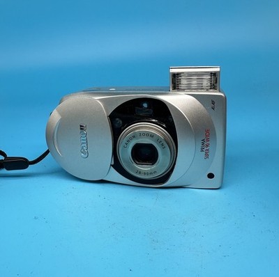 Canon Sureshot Z90W analoge Kompaktkamera 35 mm, silber - getestet **lesen**