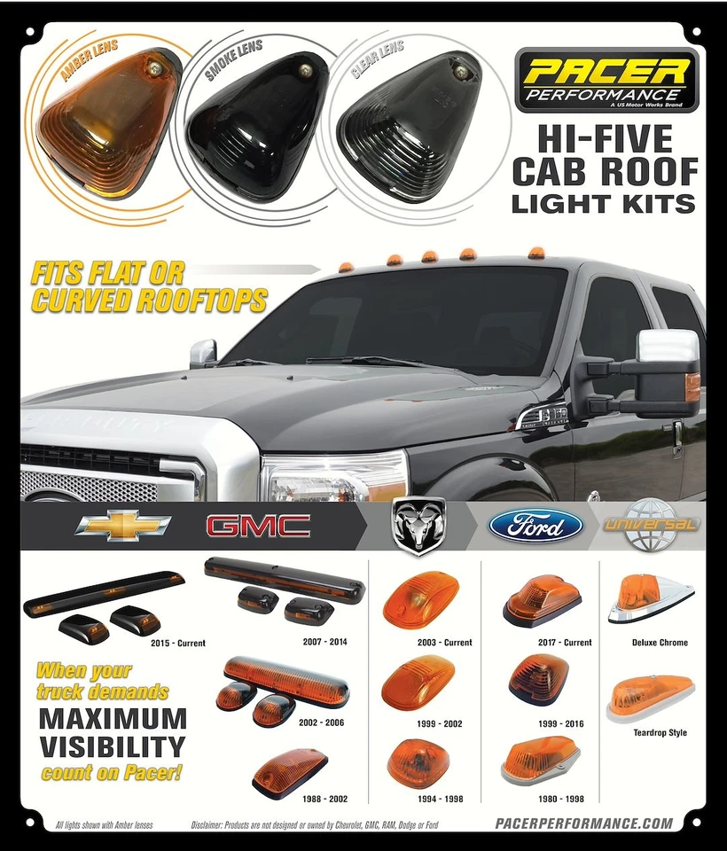Pacer Performance 79 620 Pacer Perf 79620 Pop Dspl Hi 5 Cabinas Techo Lt Foto 2 de 4
