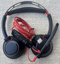 POLY BLACKWIRE C5220 WIRED HEADSET USB  GREAT CONDITION  FREE FAST SHIPPING 