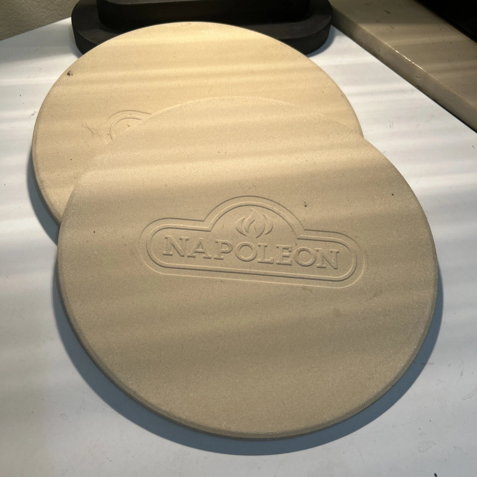 Napoleon BBQ Pizza Stones Set of 2 Cordierite Grill Oven Round
Opens in a new window or tab