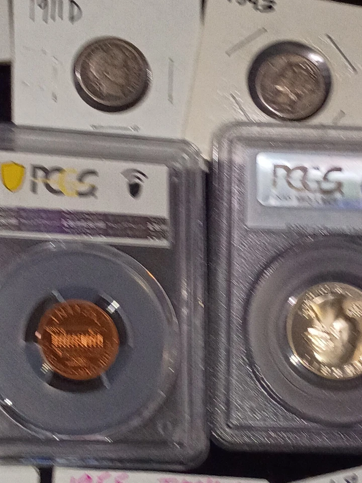 ✯ UNCIRCULATED 90% SILVER Old U.S. Estate Coin Lot - Rare Silver Coins - Image 4 of 4