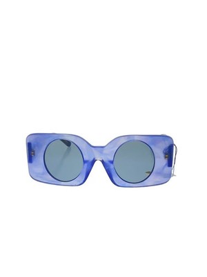 COACH Sunglasses Oval Plastic BLU BLU Men's HC9026