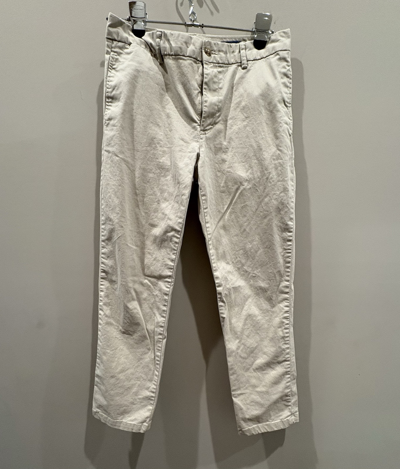 Pantalone Polo Ralph Lauren giovane ragazza taglia 16 kaki chino blu pony logo scuola