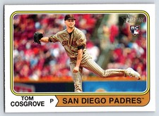 2023 Topps Heritage #697 Tom Cosgrove San Diego Padres