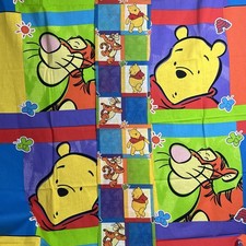 Vintage Disney Winnie the Pooh Pink Plaid Design 4523 40  x70  W Matching Scrap