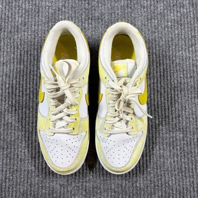 Size 8W - Women's Nike Dunk Low OG Yellow Strike 2021 DM9467-700 Lightly Used