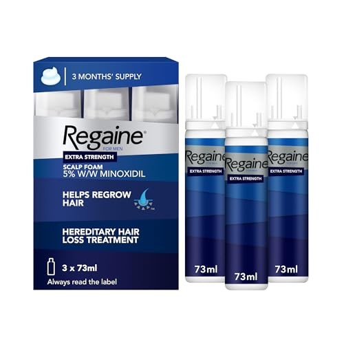 Regaine for Men Hair Loss & Regrowth Scalp Foam Treatment Strength Pack 3 x 73ml - Image 20