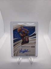 2019-20 Immaculate Larry Johnson Immaculate Ink Auto /75