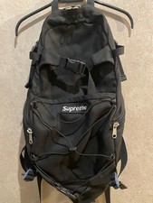 Supreme 9th Anniversary Backpack Black Made in USA YKK Vintage Used