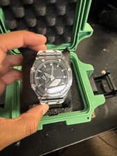 Invicta Activa watch, clear case, white band, WR 50m, works great