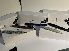 Konvolut 5 Diplomat Füller Aero Silber Schwarz Braun Volute und Excellence Blau