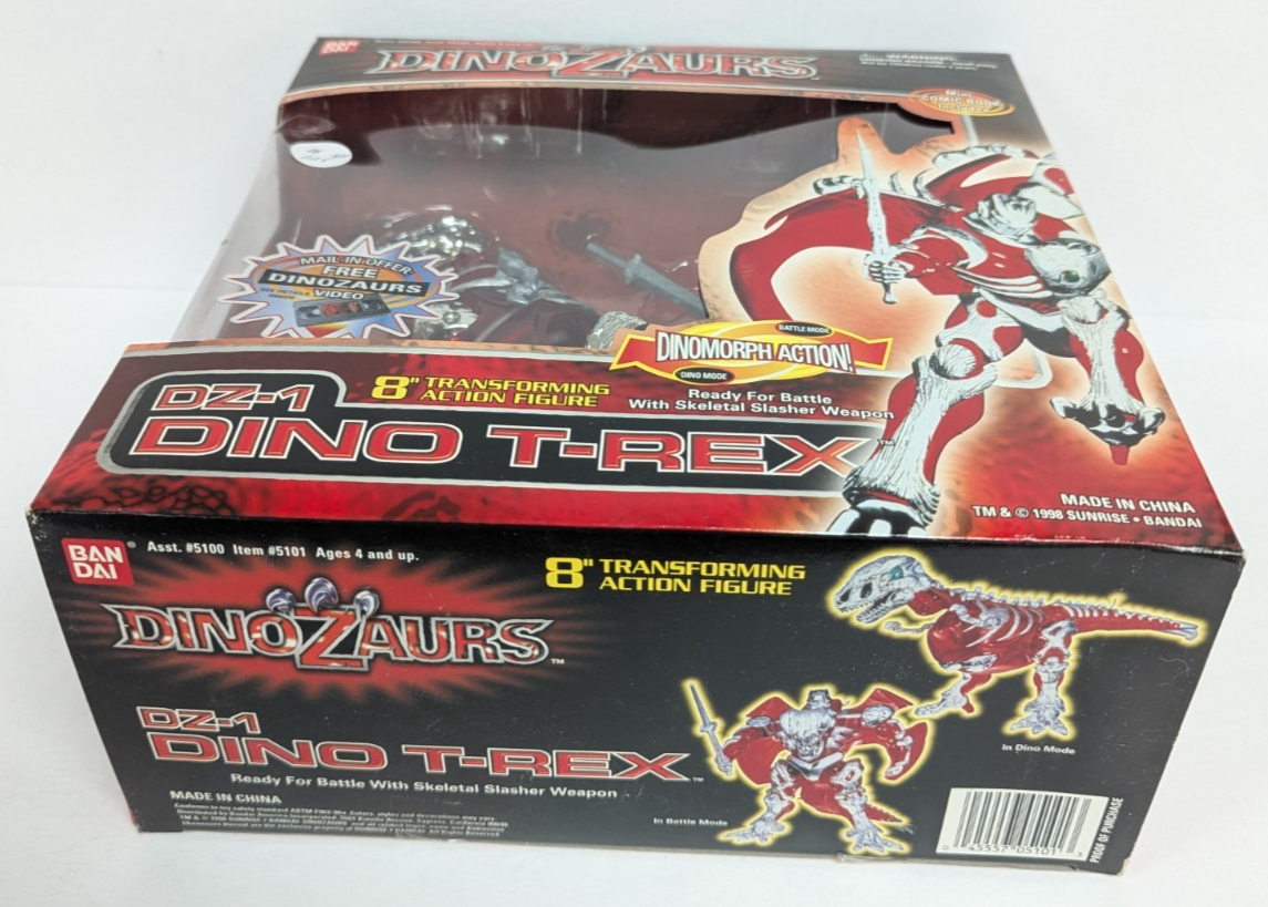 Dinozaurs DZ-1 Dino T-rex Ban-Dai Action Figure | eBay