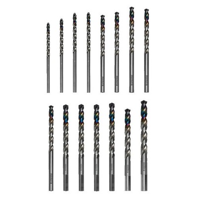 Diablo Tools Metal Demon Drill Bits Set For Mild, Hardened And Stainless, 15