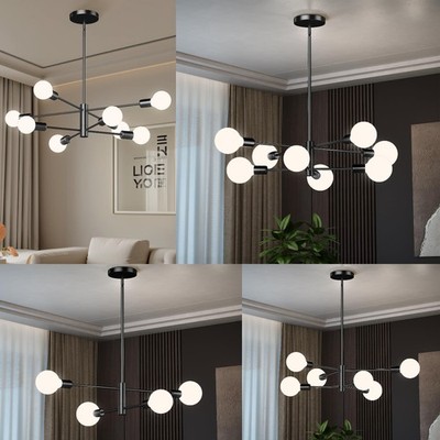 Moderne Decken Leuchte Sputnik Kronleuchter Küche Esszimmer Pendelleuchte E27