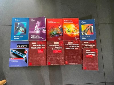 Bücher Ausbildung Mechatroniker Konvolut 11 Stück