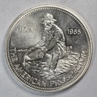 1985 ENGELHARD AMERICAN PROSPECTOR .999 FINE SILVER ROUND EB7
