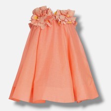 Zimmermann Women's Pink Natura Linen-Silk Strapless Minidress Size 8